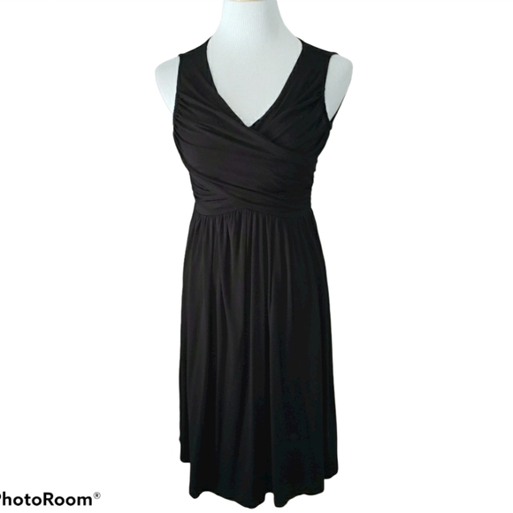 Girls From Savoy Dresses & Skirts - ANTHRO Girls From Savoy Sleeveless Faux Wrap Dress Size Small